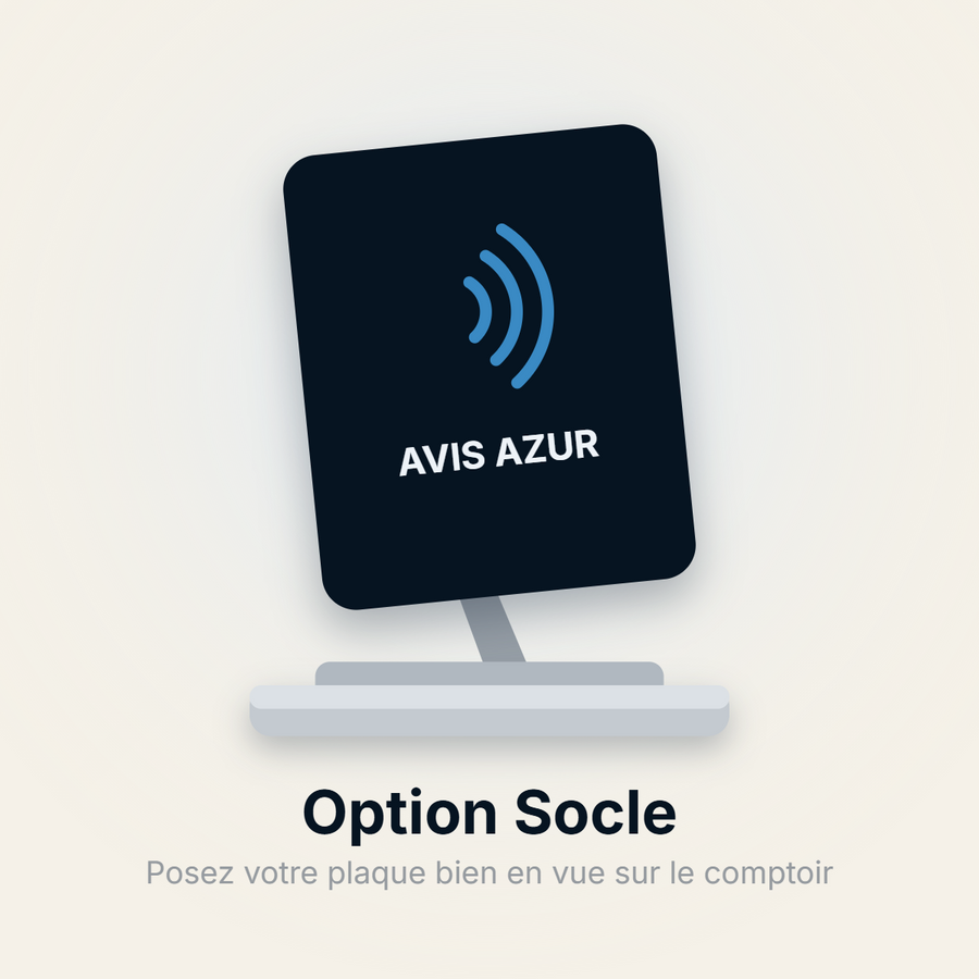 Option Socle — Avis Azur, Côte d'Azur