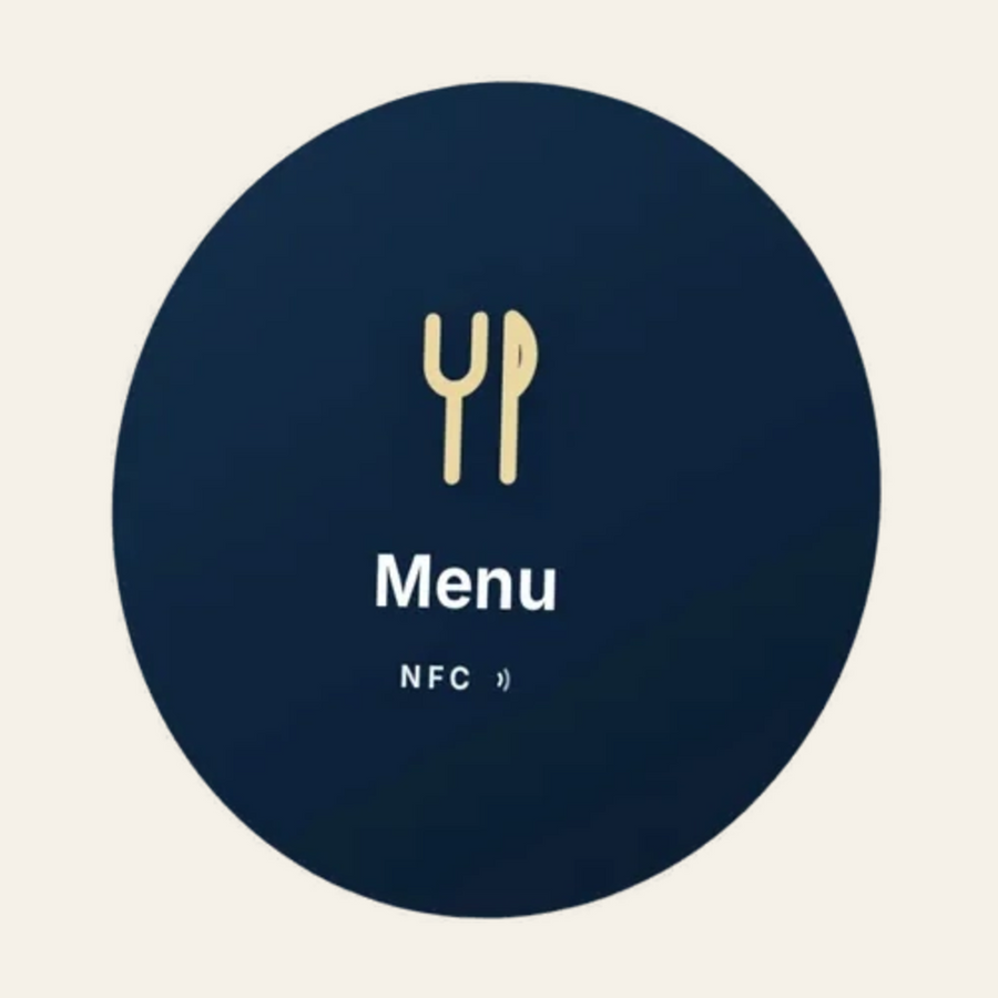 Menu NFC — Avis Azur, Côte d'Azur